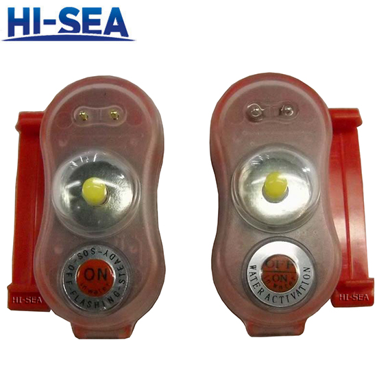 Water-activated Life Jacket Light